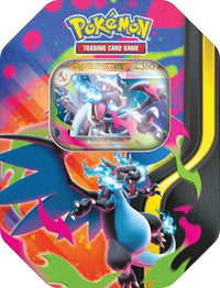 Pokemon Mega Evolution Tin with Charizard X EX Promo (Factory Sealed)