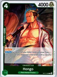 Hongo OP17-029 Rare The World's Strongest Warriors One Piece Foil Near Mint