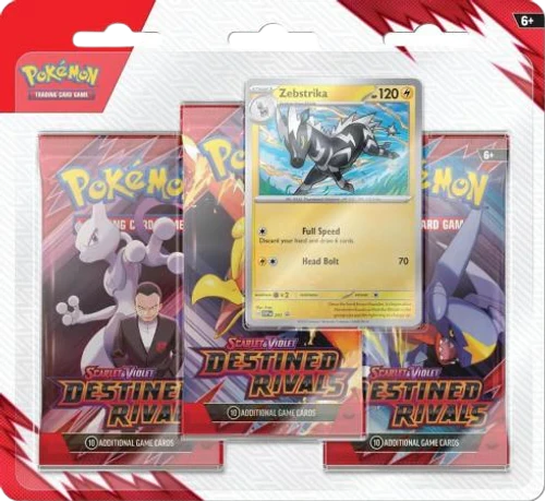 Destined Rivals 3 Pack Blister (Zebstrika)