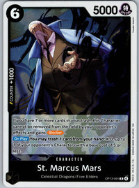 St. Marcus Mars OP13-091 Rare Carrying On His Will One Piece Foil Near Mint