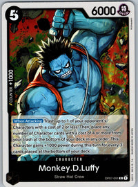 Monkey.D.Luffy (091) OP07-091 Rare 500 Years in the Future One Piece Foil NM