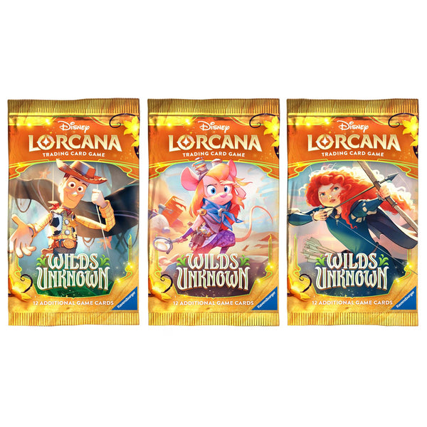 Disney Lorcana TCG Wilds Unknown Booster Display