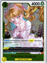 Charlotte Pudding OP17-109 Rare The World's Strongest Warriors One Piece Foil NM