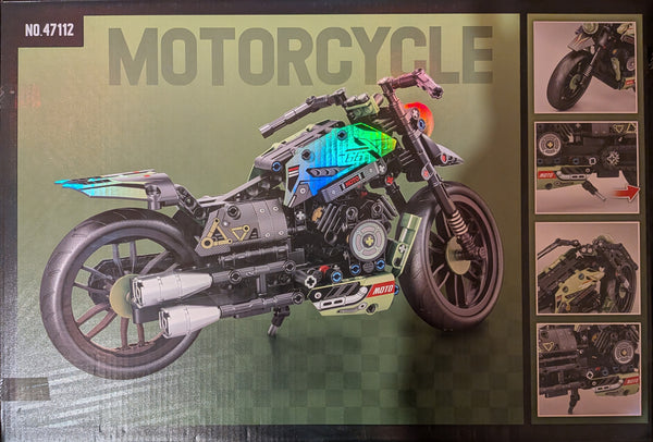 Motorcycle Building Block | Green