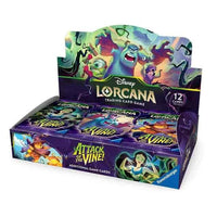 CASE! Disney Lorcana TCG Attack of the Vine Booster Display (24 Packs, Sealed, English)