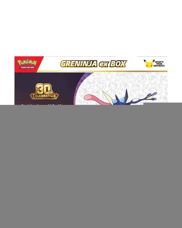 30th Anniversary Pokemon Greninja EX Box - Factory Sealed