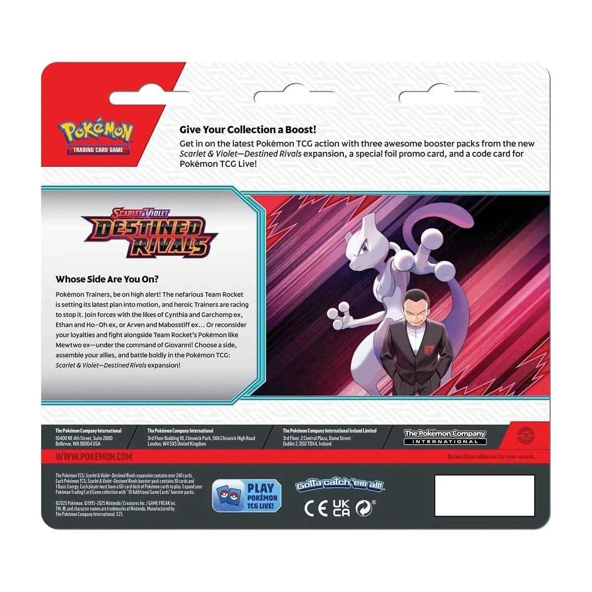 Destined Rivals 3 Pack Blister (Kangaskhan)
