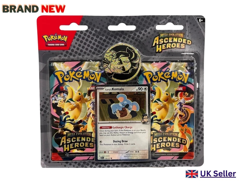 Ascended Heroes 2 Pack Blister (Larry's Komala)