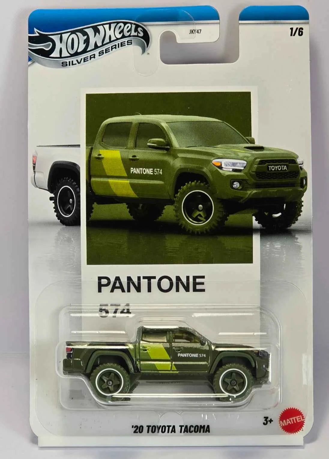 Hot Wheels Silver Series Pantone 20 Toyota Tacoma