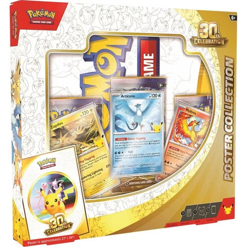 30th Anniversary Pokemon Poster Collection